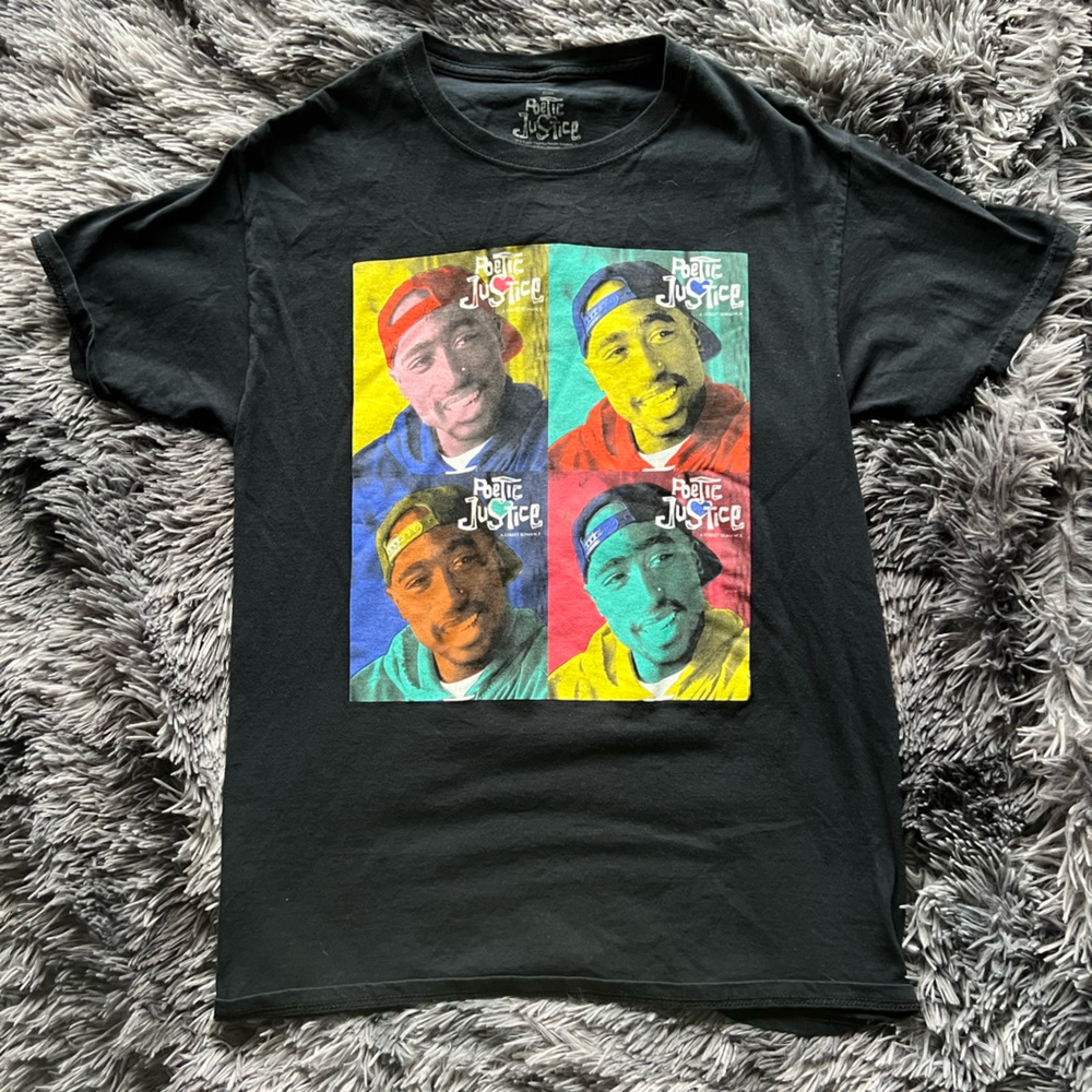 Poetic Justice Tupac graphic tee